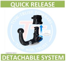 Detachable Swan Neck Towbar