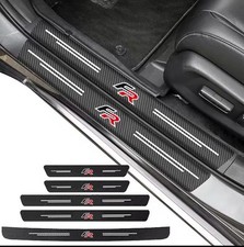 5PCS FR Badge Carbon Fibre