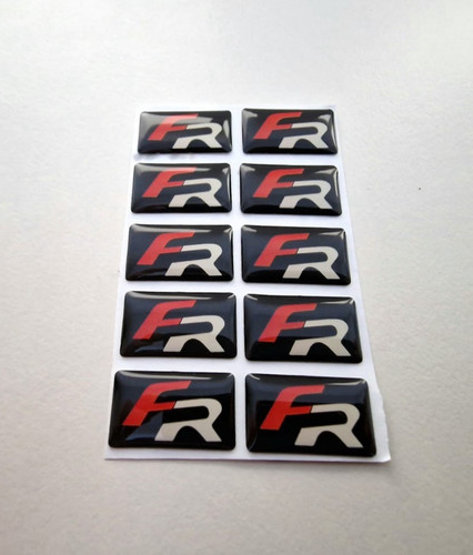 10x seat domed badge - 10x,